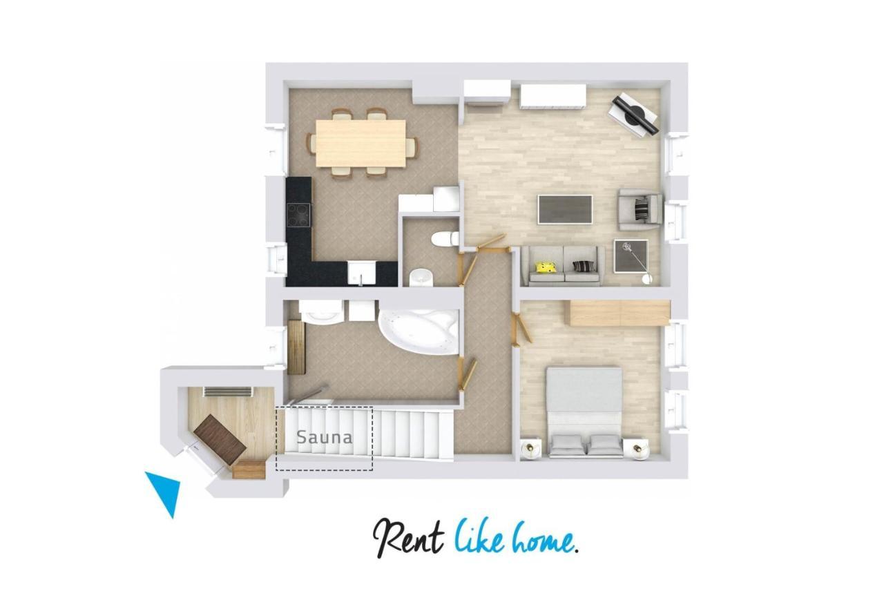 Miedzyzdroje Stylowy Apartament Z Sauna By Noclegi Renters Екстер'єр фото